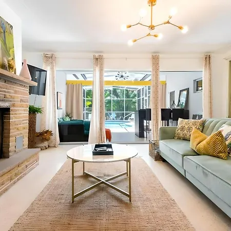 Fantastic Island House 1 Mile To The Beach With Heated Pool Sarasota Extérieur photo